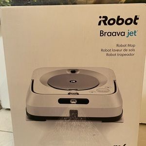 IRobot Braava Jet floor mop.